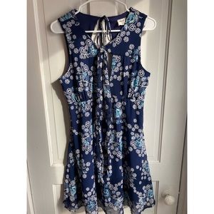 Emory Park Los Angeles Dress - Navy Floral - Large